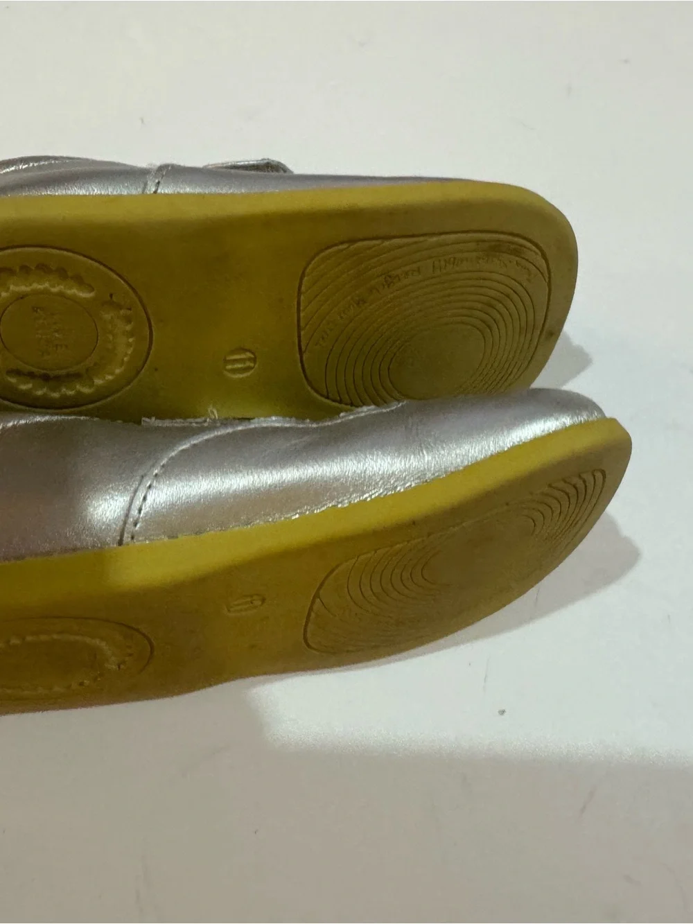 Livie & Luca Metallic Silver T-Strap Mary Jane Kids Shoes